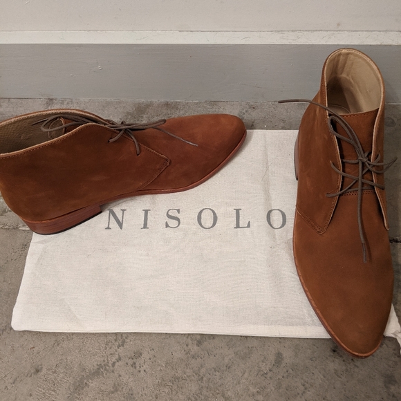 Nisolo Shoes - Nisolo Isa Boot in Light Oak
